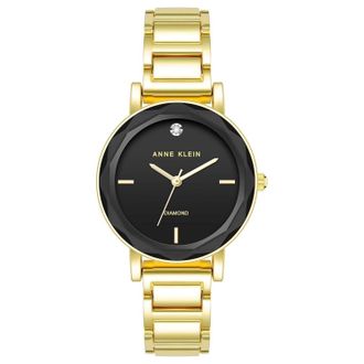Anne Klein Womens Classic Black Dial Watch