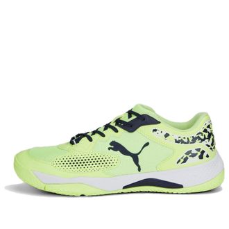Puma Solarcourt RCT Padel Fast Yellow Camo 107296-01