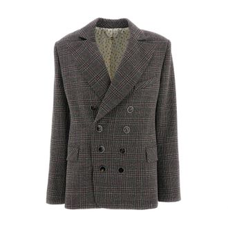 Paco Rabanne Blazer sartoriale tartan - - Jackets - Donna - Multicolore - S