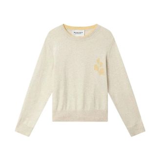Isabel Marant Lanta Sweater - Knitwear - Mujer - Beige - L