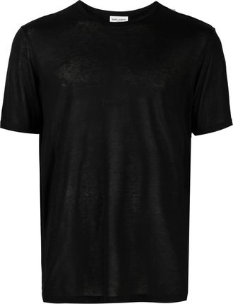 Saint Laurent Crew-neck Short-sleeve T-shirt