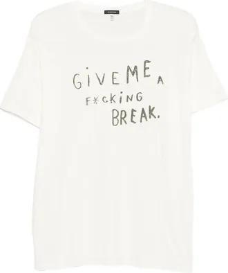 R13 Lettering-print T-shirt