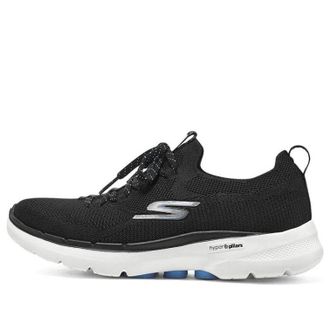 Skechers (WMNS) Skechers Go Walk 6 Black Light Blue 124620-BKLB