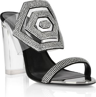 Philipp Plein Sandals High Heels Crystal