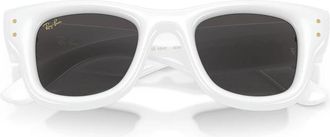 Ray-Ban Rb 4940 Wayfarer Puffer - unisex - Zonnebrillen - Wit - 47 MM - Accessoires