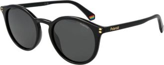 Polaroid Sunglasses, unisex, Black, Size: ONE SIZE PLD 6233/S Round Sunglasses