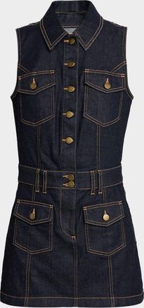 Ramy Brook Jenna Denim Mini Dress