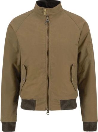 Barbour Merchant Jacket - Heren - Bomber jackets - Bruin - XL - Katoen - Jassen