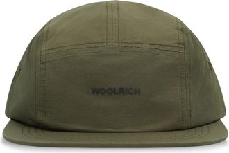 Woolrich Logo Baseball Cap - Heren - Petten - Groen - ONE Size - Katoen - Accessoires