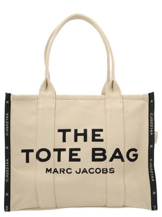 Marc Jacobs Beige Traveler Top Zip Tote