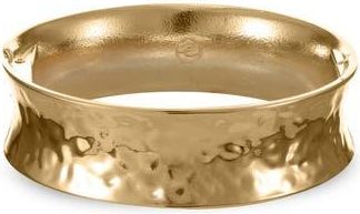 Ettika Hammered Curved Bangle Bracelet in Gold at Nordstrom Rack