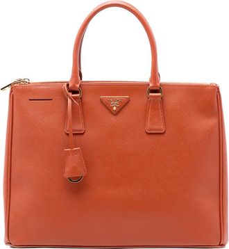 Prada Pre-owned Prada Large Saffiano Lux Galleria Double Zip Satchel Ladies 9VVGOO8BP5GG1WXD
