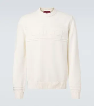 Gucci Logo cotton and wool sweater