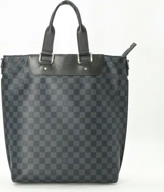 Louis Vuitton Navy Damier Graphite Tote Bag (Pre-Owned)