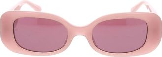 Linda Farrow Stijlvolle Zonnebril - Dames - Zonnebrillen - Roze - ONE Size - Accessoires