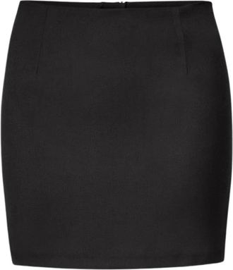 Gestuz Korte rok - Dames - Korte rokken - Zwart - 2XS - Polyester - Rokken