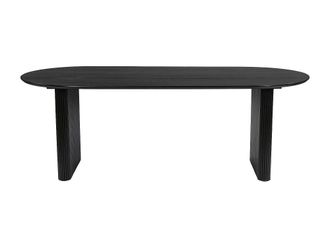 VENTE-UNIQUE.COM Mesa de comedor madera negro