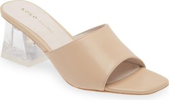 Koko + Palenki Belize Sandal in Nude Leather at Nordstrom, Size 9