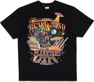 Billionaire Boys Club Expo T-Shirt Men Black Graphics Short Sleeve POSH055