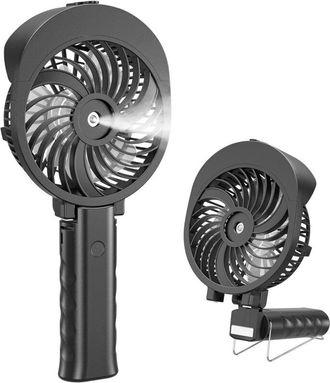 OEM Ventilador De Bolsillo, Refrigerado Por Agua, Con Bater&iacute;a Recargable Por Usb, 3 Velocidades, 2 En 1, Con Enchufes Para Port&aacute;til