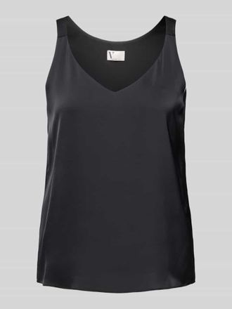 Vera Mont Blusentop mit V-Ausschnitt in Black, Gr&ouml;&szlig;e 40