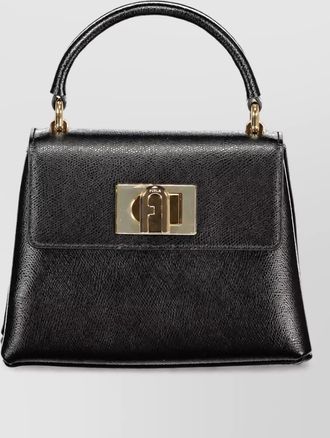 Furla leather clutch bag