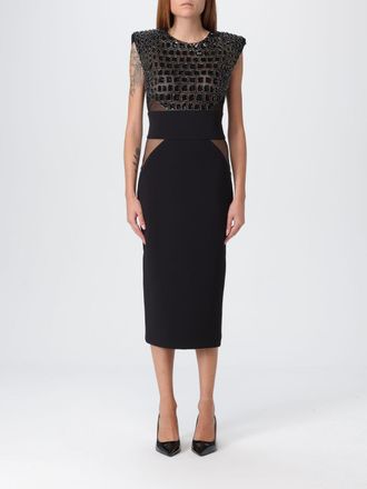 Elisabetta Franchi Abito in crepe e tulle Elisabetta Franchi