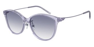 Emporio Armani EA4220F Asian Fit 611179 Womens Sunglasses Purple Size 56