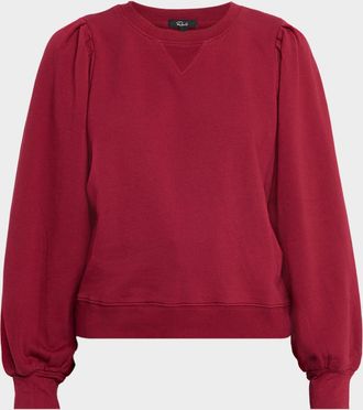 Rails Tiffany Puff-Sleeve Sweatshirt