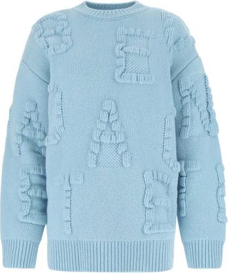 Bottega Veneta Light Blue Oversize Sweater