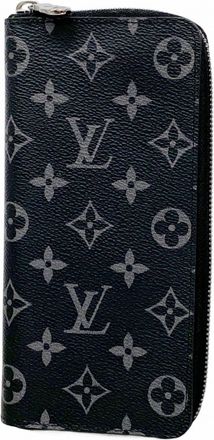 Louis Vuitton Black Long Wallet (Bi-Fold) (Pre-Owned)