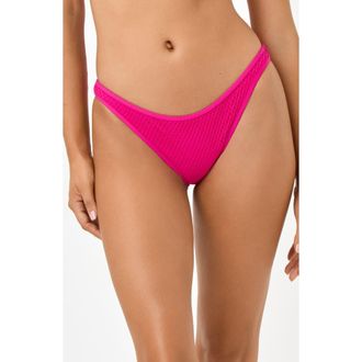L*Space Suzi Bikini Bottoms in Bougainvillea at Nordstrom, Size X-Large