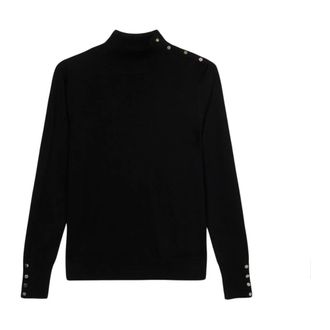 Oltre Mujer, Jerseys, Negro, Talla: M