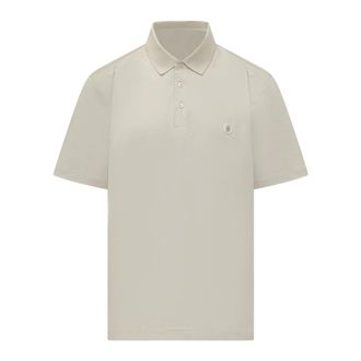 HUGO BOSS Hugo, Polo Shirts, male, White, Size: 3XL Mercerized Cotton Polo Shirt