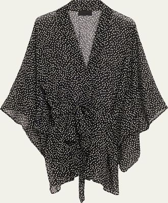 Nili Lotan Kima Silk Kimono