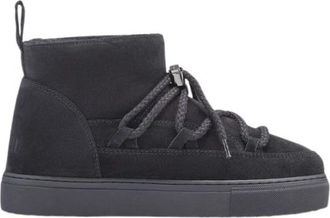 INUIKII Classic Low - Dames - Winterlaarzen - Zwart - 36 EU - Wol - Schoenen