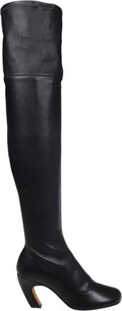 Le Monde Beryl Mica Tall Boot - Dames - Schoenen - Zwart - Maat: 37 1/2 EU Leer