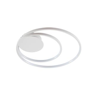 Lindby L&aacute;mpara De Techo Led nerwin En Blanco Aluminio - Lindby