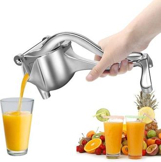 No Brand Prensa De Frutas De Aluminio, Prensa De C&iacute;tricos, Funcionamiento Manual, Maximiza El Rendimiento Y El Sabor Del Zumo, Apta Para Cocinas Y Bares