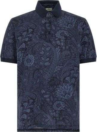Etro Etro Pegasus Arnica Polo mit Paisley-Muster