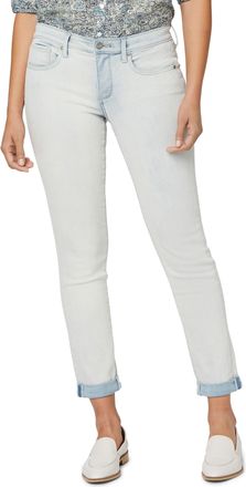 NYDJ Margot Ankle Straight Leg Girlfriend Jeans - Equinox Wash