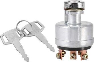 OEM Interruptor De Encendido/arranque Con Palanca Para Conductor De Cable De 6 Terminales, 2 Llaves, Compatible Con Kobelco Sk200-3 Sk200-5 Sk120-5