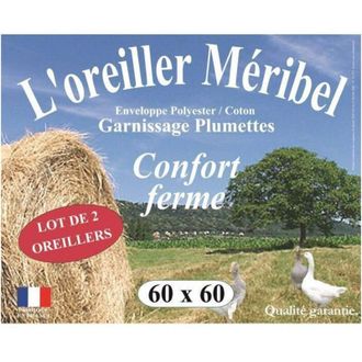 Les Tendances Dodo Set di 2 Cuscini meribel Piumette 60x60cm