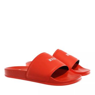 Msgm Sandals - Slides - red - Sandals for ladies