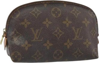 Louis Vuitton Pre-owned Canvas Tas - Dames - Vintage Tassen - Bruin - ONE Size - Vintage