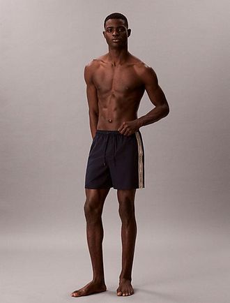 Calvin Klein Medium Drawstring Swim Shorts - CK Icon