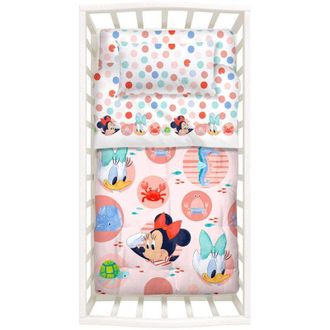 Caleffi Trapunta Con Paracolpi Lettino Baby Minnie - Caleffi