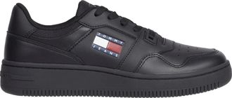 Tommy Jeans Retro Zwarte Sneakers voor Vrouwen - Dames - Sneakers - Zwart - 36 EU - Schoenen