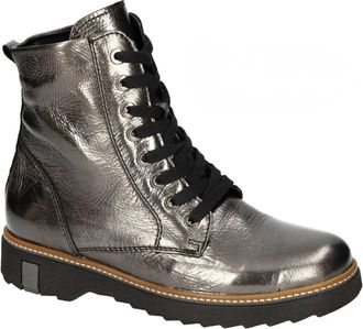 Waldl&auml;ufer Kitomi Veterboot - Dames - Veterlaarzen - Grijs - 37 EU - Schoenen