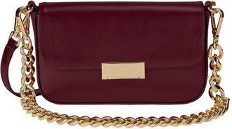 Gigi New York EDIE SHOULDER BAG in Bordeaux at Nordstrom